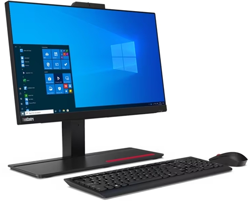 Lenovo ThinkCentre M70a isometric left view