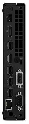 Lenovo ThinkCentre M75Q-2 Tiny AMD Ryzen 5 PRO 4650GE 8GB RAM SSD 256 GB Left Side