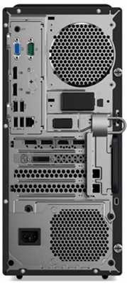 Lenovo ThinkCentre M920t Tower Intel Core i5-8500 8GB RAM HDD 1TB Back Side