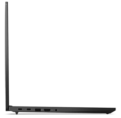 Lenovo ThinkPad E16 Gen 1 Intel Core i7-1355U 8GB RAM 512GB SSD Left Ports