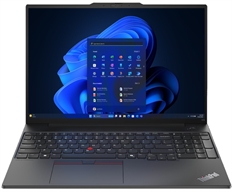 Lenovo Lenovo ThinkPad E16 Gen 2 - Laptop, 16", Intel Core Ultra 7 155U, 4.8GHz, 16GB RAM, 1TB SSD, Negro, Teclado en Español, Windows 11 Pro