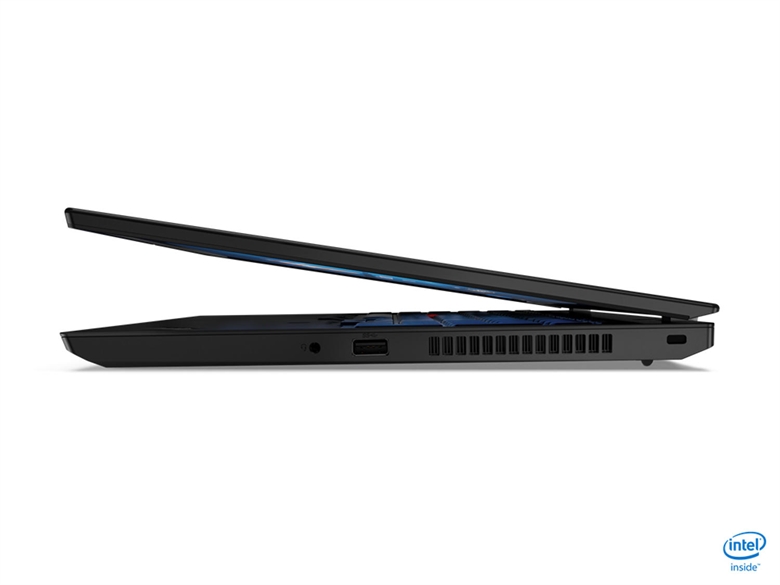 Lenovo ThinkPad L15 Laptop Side Semi-open View