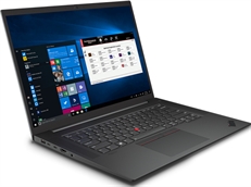 Lenovo ThinkPad P1 Gen 4 - Laptop, 16, Intel Core i9-11950H, 16GB RAM, 1TB SSD, NVIDIA GeForce RTX 3080, Negro, Teclado en Inglés Retroiluminado, Windows 11 Pro