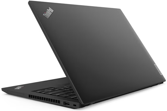 Lenovo ThinkPad T14 Gen 3 BLACK isometric right back view