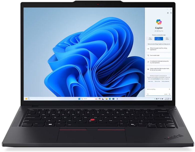 Lenovo ThinkPad T14 Gen 5 Laptop Front View