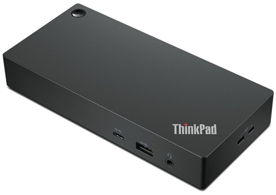Lenovo ThinkPad Universal USB-C Docking Station - 40ay0135us - left side view