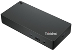 Lenovo  - ThinkPad Universal USB-C Docking Station, 135W Power Adapter, 3 Displays, 2 DisplayPort, HDMI, Gigabit Ethernet