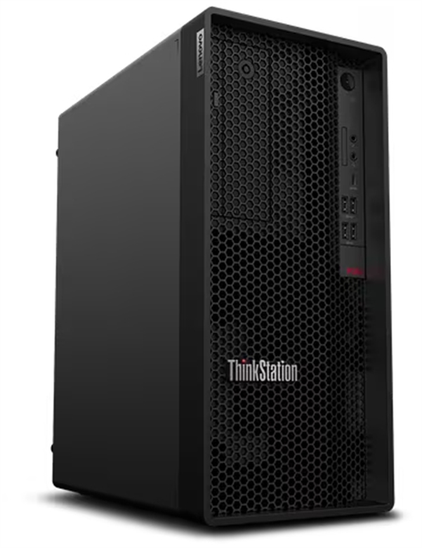 Lenovo ThinkStation P350 - Tower isometric left side