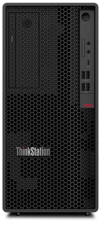 Lenovo ThinkStation P360 Tower front