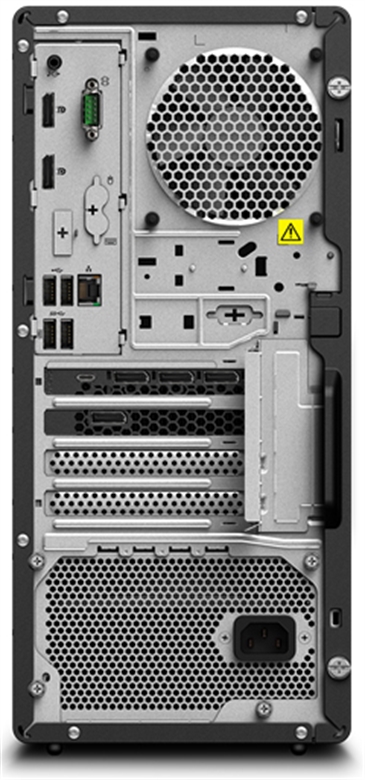 Lenovo ThinkStationP620 Back Side