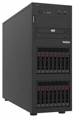 Lenovo ThinkSystem ST250 V2 - Tower Server 7D8F100LLA front view