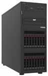 Lenovo ThinkSystem ST250 V2 Tower Server - Servidor de Torre, Xeon E-2300, 16GB RAM DDR4-SDRAM (hasta 128GB), Sin HDD