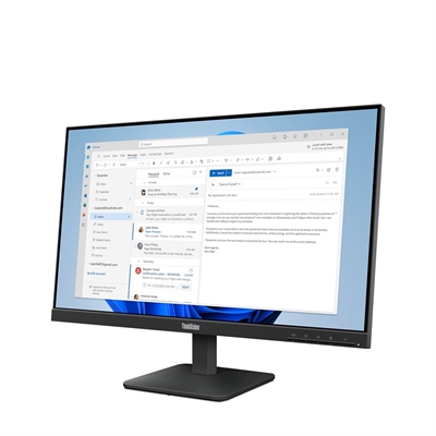 Lenovo ThinkVision S24-4e - Diagonal View