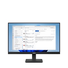 Lenovo ThinkVision S24-4e  - 23.8", Full HD, IPS, 100Hz, Anti-Glare, HDMI, VGA, Monitor