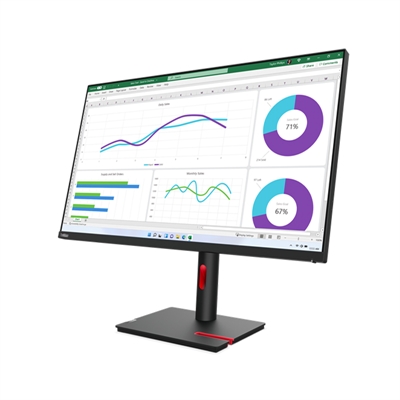 Lenovo ThinkVision T32h-30 - Monitor 63D3GAR1LA side view
