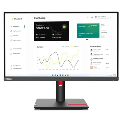 Lenovo ThinkVision T32p-30 - Monitor 63D2ZAR1LA front view