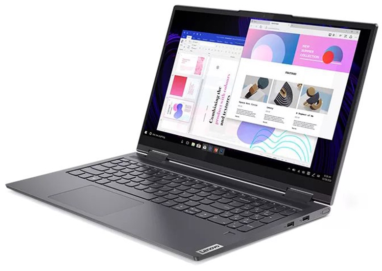 Lenovo Yoga 7 Laptop Vista Isometrica