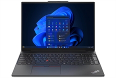 Lenovo ThinkPad E16 Gen 2 - Laptop, 16", Intel Core Ultra 5 125U, 4.8GHz, 16GB RAM, 512GB SSD, Negro, Teclado en Español, Windows 11 Pro