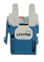 Leviton-Cat-6-UTP-Keystone-Jack-Blue Lateral View