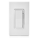 Leviton  - Atenuador Inteligente Wi-Fi Decora Smart, Control por Voz, Atenuación LED de 300 W e Incandescente de 600 W, Requiere Cable Neutro