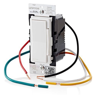 leviton-d26hd-atenuador-inteligente-wifi-segunda-generacion-blanco-vista geneal