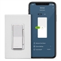 leviton-d26hd-atenuador-inteligente-wifi-segunda-generacion-blanco-vista en uso