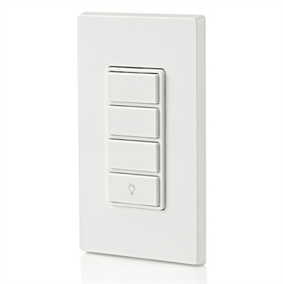 leviton-d2scs-controlador-escenas-inteligente-wifi-segunda-generacion-blanco-vista lateral