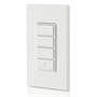 leviton-d2scs-controlador-escenas-inteligente-wifi-segunda-generacion-blanco-vista lateral