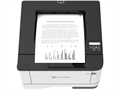 Lexmark MS331dn upper view with paper