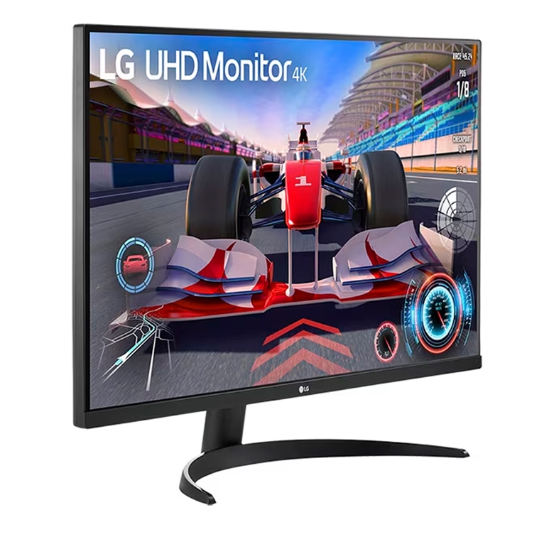 LG 32UR550-B - Monitor side view