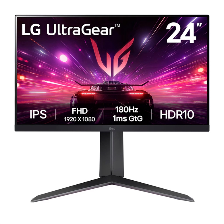 LG UltraGear 24GS65F-B - Monitor front view