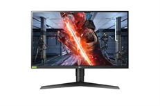 LG UltraGear - Monitor, 27", QHD 2560 x 1440, IPS, 144Hz Refresh Rate, HDMI, DisplayPort, Black