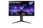 LG UltraGear 27GS65F-B - Monitor Gaming, 27", FHD 1920 x 1080, IPS, 16:9, 180Hz Refresh Rate, HDMI, DisplayPort, Black