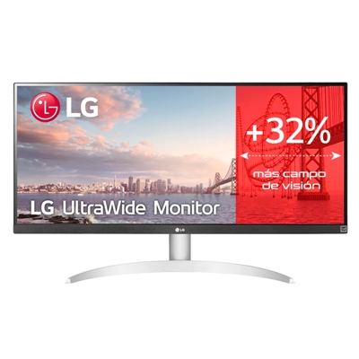 LG UltraWide 29WQ600-W front view