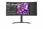 LG UltraWide 34WQ75C-B - Monitor, Curved 3800R, 34", QHD 3440 x 1440, IPS, 21:9, 60Hz Refresh Rate, HDMI, DisplayPort, Black