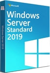 Microsoft Windows Server 2019 Standard - DVD en Físico, Licencia Base, 16 Núcleos, Compra Única, Procesador de 64 bits