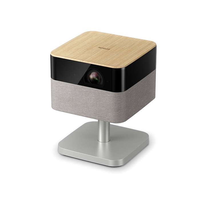 Lifestudio Flex Plus EF-72 Smart Portable Projector-Lateral View