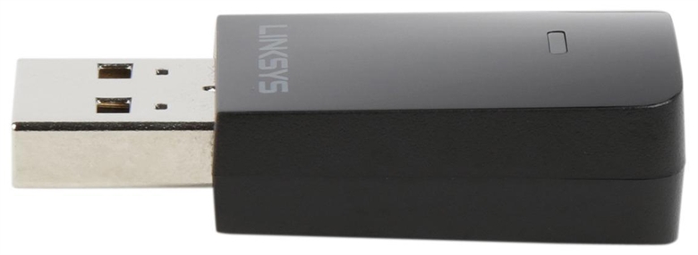 Linksys AC600 Max-Stream Wireless USB Adapter Side View