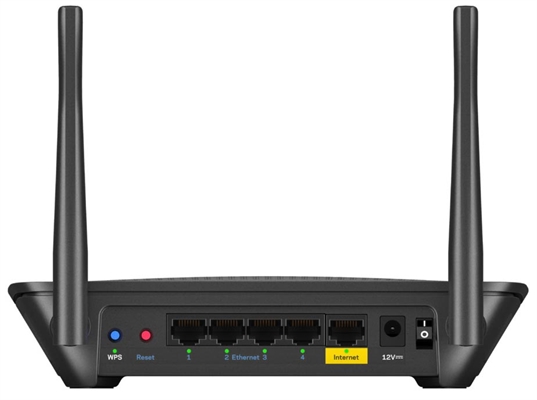 Linksys EA6350-4B Router Ports