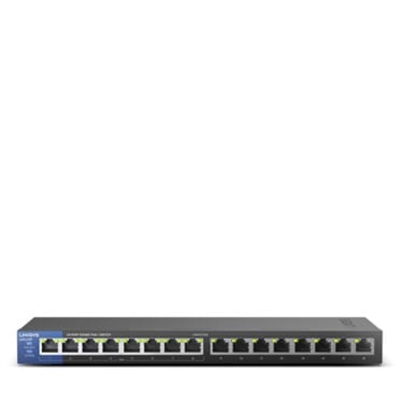 Linksys LGS116P Switch Ports View