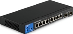 Linksys LGS310MPC - Managed Gigabit PoE+ Switch, 8 Ports, 20Gbps