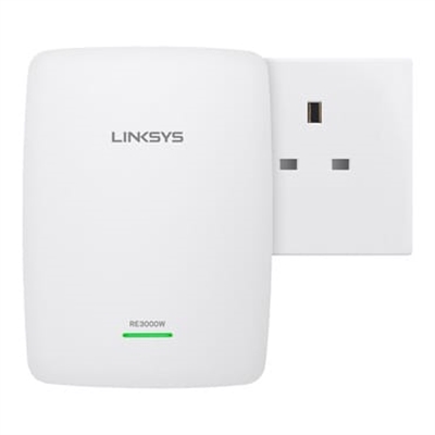 Linksys RE3000W Wall view
