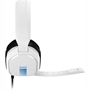 Logitech Astro A10 White and Blue Side View