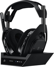 Logitech Astro A50 X LIGHTSPEED - Headset Gaming + Base Station, Estéreo, Circumaurales, Inalámbrico, USB (2.4GHz), Negro