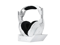 Logitech Astro A50 X LIGHTSPEED - Headset Gaming + Base Station, Estéreo, Circumaurales, Inalámbrico, USB (2.4GHz), Blanco