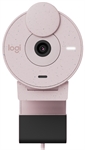 Logitech BRIO 300 Rosa - Cámara Web, Resolución 1080p, 30fps, USB-C, Rosa