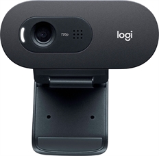 Logitech C505 HD - Cámara Web, Resolución 720p, 30 fps, USB 2.0, Negro