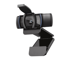 Logitech C920S - Webcam with Privacy Shutter, 1080p Resolution, 30fps, USB 2.0, Black