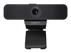 Logitech C925e - Webcam, 1080p Resolution, 30fps, USB 2.0, Black