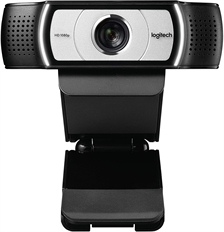 Logitech C930e - Webcam, 1080p Resolution, 30 fps, USB 2.0, Black